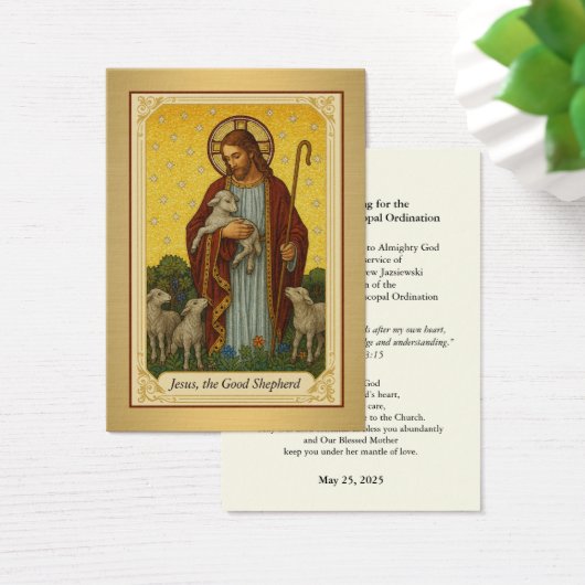 Katholischer Bischof-Jubiläum der Ordination Jesus (Schreibtisch)