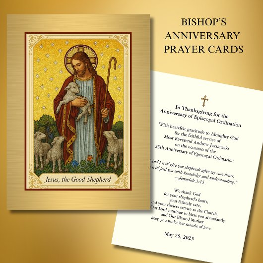 Katholischer Bischof-Jubiläum der Ordination Jesus