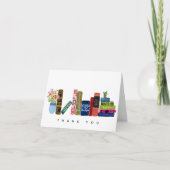 Katholischer Buchklub Danke Karte (Vorderseite)