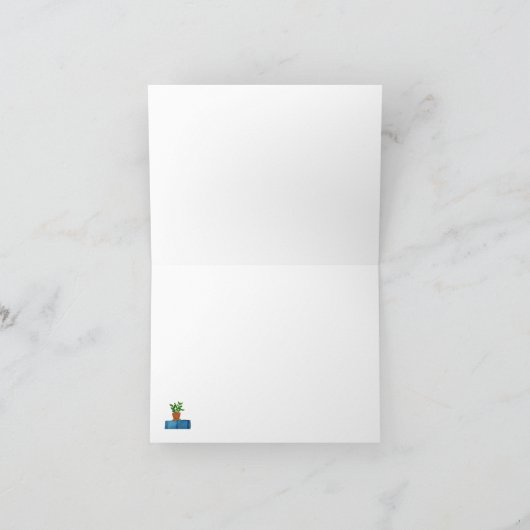 Katholischer Buchklub Danke Karte (Innenseite)