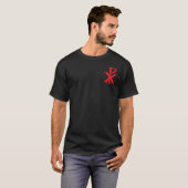 Katholischer ChiRho - im Taschenformat T-Shirt (Vorne ganz)