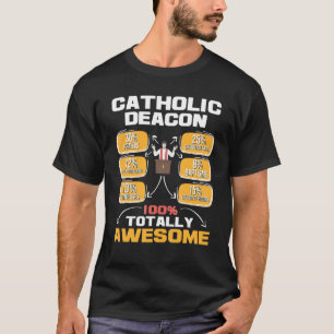 Katholischer Diakon Christliche Kirche Christlich T-Shirt