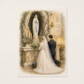Katholischer Ehesegen Marianischer Altar Hochzeit (Vorderseite)