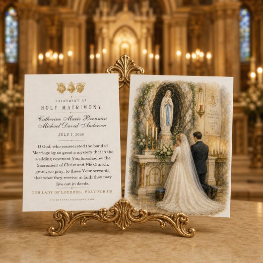Katholischer Ehesegen Marianischer Altar Hochzeit
