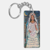 Katholischer Gebets-Schlüsselanhänger Hagel-Marys Schlüsselanhänger (Vorderseite links)