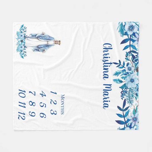 Katholischer gesegneter fleecedecke (Vorderseite (Horizontal))