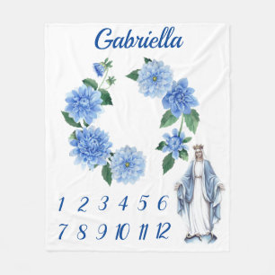 Katholischer gesegneter fleecedecke