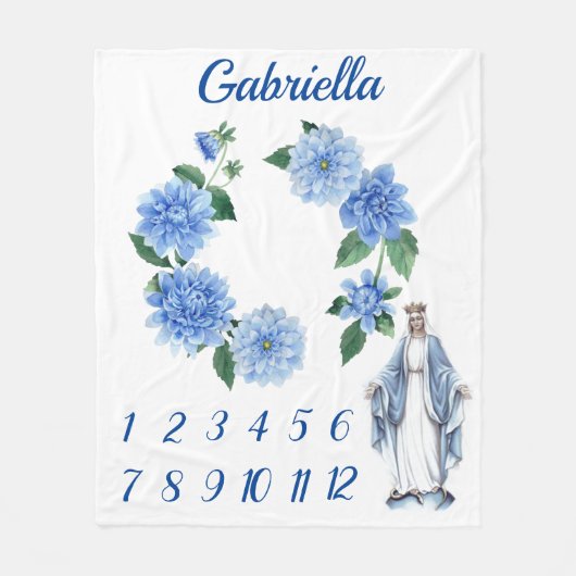 Katholischer gesegneter fleecedecke (Vorderseite)