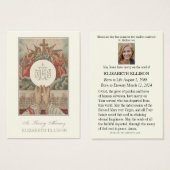 Katholischer Jesus Eucharist Angel Beerdigung Gebe (Vorne & Hinten)