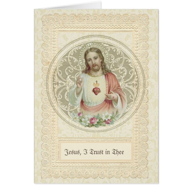 Katholischer Jesus Religiöses göttliches Gnade Geb (Vorne)