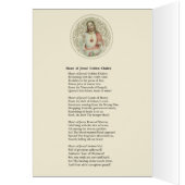 Katholischer Jesus Religious Heilige Herzgebet (Innen (Links))