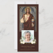 Katholischer Jesus unser König Beerdigung Dankesch (Vorderseite)