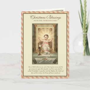 Katholischer Jesus Weihnachten Schrift VIrgin Mari
