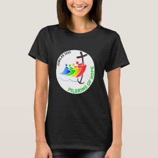 Katholischer Jubiläumsjahr 2025 Bleiglasfenster Pi T-Shirt