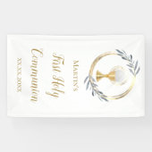 Katholischer Kommunionsbanner Banner (Horizontal)
