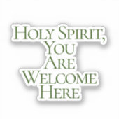 Katholischer Kostenvoranschlag Aufkleber (Vorderseite)