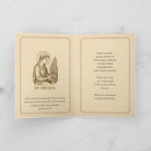 Katholischer Musiker Lehrer Chordirektor Piano Karte (Innenseite)