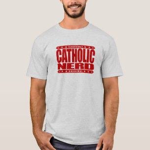 KATHOLISCHER NERD - danken Sie Gott für die groß T-Shirt