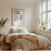 Katholischer Papst Franziskus Zitat Print Poster