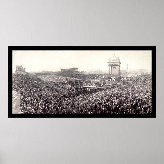 Katholischer Papst Johannes Foto 1926 Poster (Vorne)