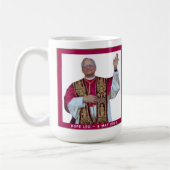 Katholischer Papst Leo Kaffeetasse (Links)