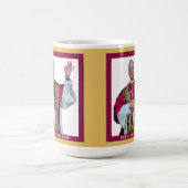 Katholischer Papst Leo Kaffeetasse (Mittel)