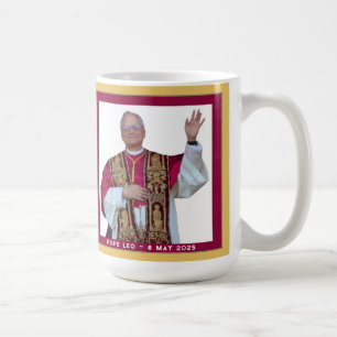 Katholischer Papst Leo Kaffeetasse