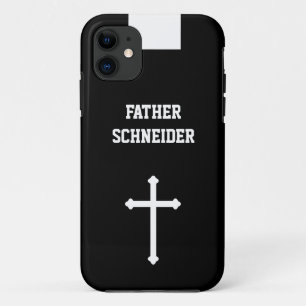 Katholischer Priester Black Clergy Collar Religiö Case-Mate iPhone Hülle