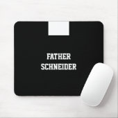 Katholischer Priester Black Clergy Collar Religiös Mousepad (Mit Mouse)