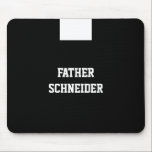 Katholischer Priester Black Clergy Collar Religiös Mousepad<br><div class="desc">Jeder Priester wird seine eigene personalisierte Liebe mit dem römisch-katholischen Pfarrkragen haben.</div>