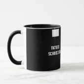 Katholischer Priester Black Clergy Collar Religiös Tasse (Links)