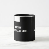 Katholischer Priester Black Clergy Collar Religiös Tasse (Zentrum)