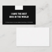 Katholischer Priester Black Clergy Collar Religiou Visitenkarte (Vorne/Hinten)