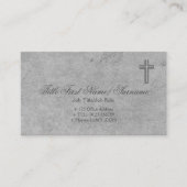 Katholischer Priester Christliche Kirche Glaube an Visitenkarte (Vorderseite)