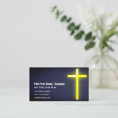 Katholischer Priester Clergy Church - Kontakt Visitenkarte (Stehend Vorderseite)