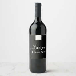 Katholischer Priester Clergy Traditionelles römisc Weinetikett