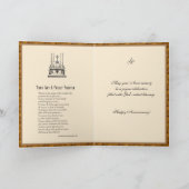 Katholischer Priester, der Massengräber anbietet O Karte (Innenseite)