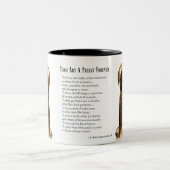 Katholischer Priester Gedicht Gedicht Religiöse Je Zweifarbige Tasse (Mittel)