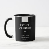 Katholischer Priester Hebräer 5:1 Berufung Design Tasse (Links)