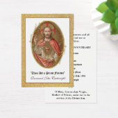 KATHOLISCHER PRIESTER JAHRESORDINIERUNG HOLY CARDS (Schreibtisch)