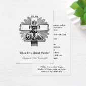 KATHOLISCHER PRIESTER JAHRESORDINIERUNG HOLY CARDS (Schreibtisch)