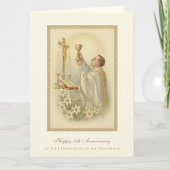 Katholischer Priester-Jubiläumsordinator Deacon Karte