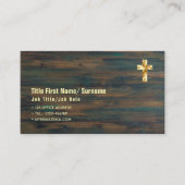 Katholischer Priester Kirche Glaube Clergy Christl Visitenkarte (Vorderseite)