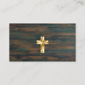 Katholischer Priester Kirche Kontakt Clergy Christ Visitenkarte (Rückseite)