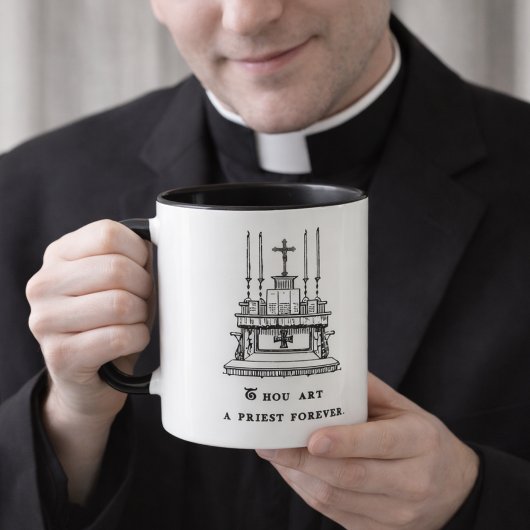 Katholischer Priester Latin Mass Altar Gebete Reli Tasse