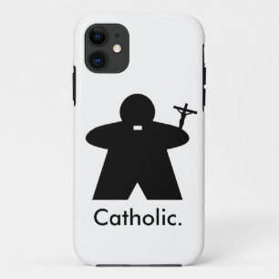 Katholischer Priester Meeple iphone Fall Case-Mate iPhone Hülle