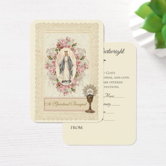 Katholischer Priester Spirituelle Bouquet Heilige (Schreibtisch)