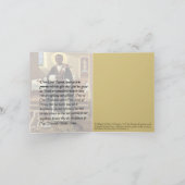 Katholischer Priester St Martin de Porres Karte (Innenseite)