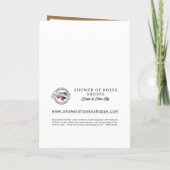 Katholischer Priester zum Jubiläum Ordinarius Cruc Karte (Rückseite)