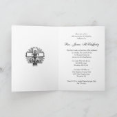 Katholischer Priester zum Jubiläumsordinator Silbe Karte (Innenseite)